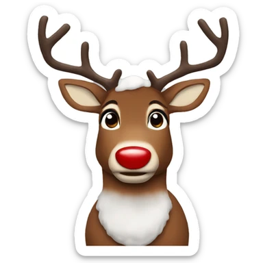 rudolph sticker