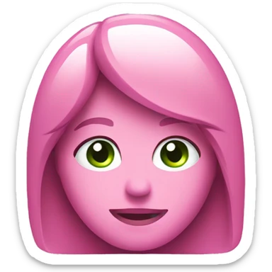 Hulu logo pink  sticker