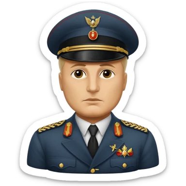 Benito Mussolini sticker