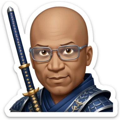 Warrior Samurai sticker