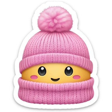Pink hats sticker