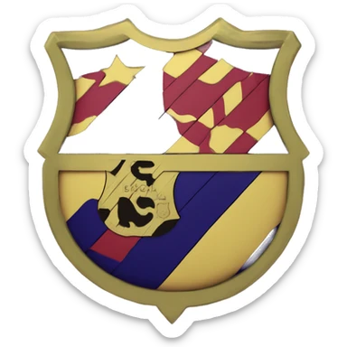 Escudo barça sticker