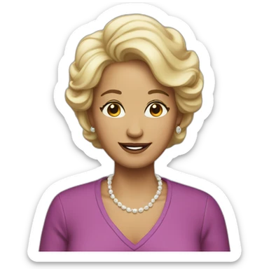 60th birthday Christina sticker