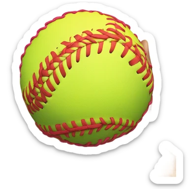 Softball  sticker