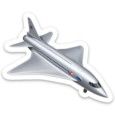 yes now i want a Concorde with no liveryies sticker