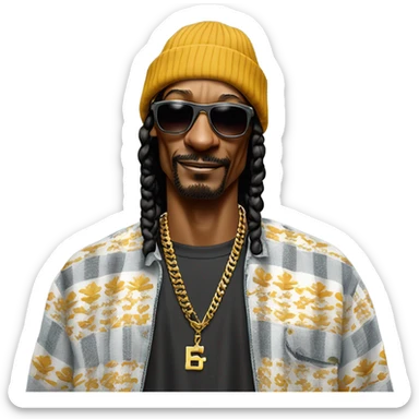 Snoop dog sticker