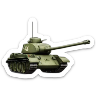 T-34 Soviet Tank sticker