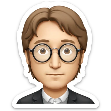 John Lennon sticker