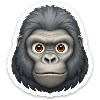 Gorille français  sticker