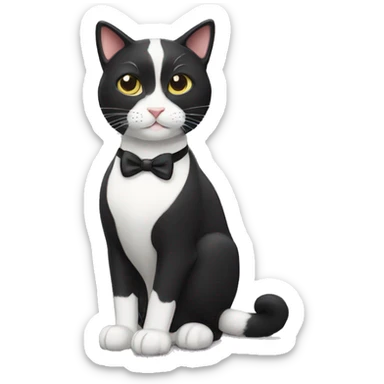 Tuxedo cats sticker