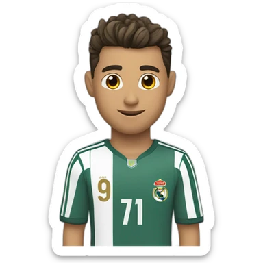 Ronaldo hapy sticker