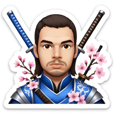 Samurai Warrior sticker