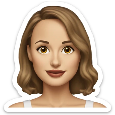 Natalie Portman sticker