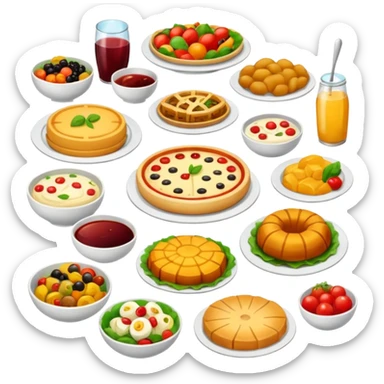 everyday life, food sticker