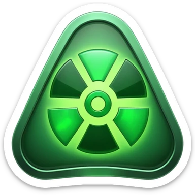 nuclear object sticker