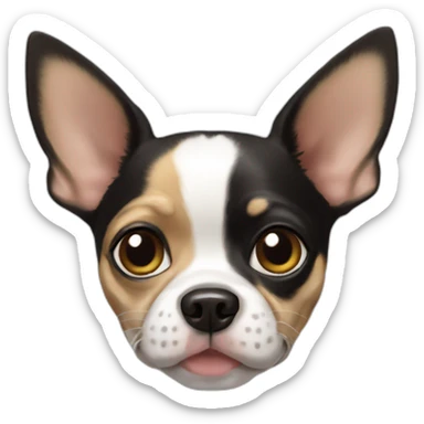 chihuahua-bostonterrier sticker