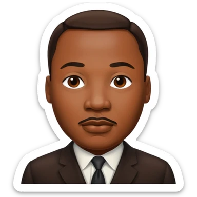 Martin Luther King Jr sticker