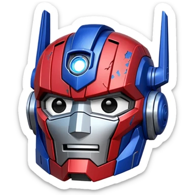 Optimus prime sticker