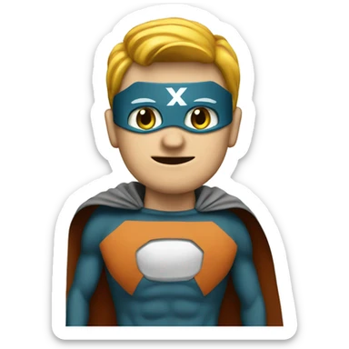 Excel Superhero sticker