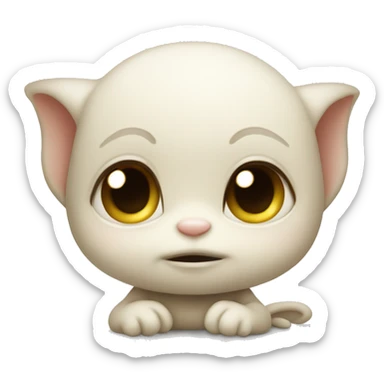 Baby Grogu sweet sticker