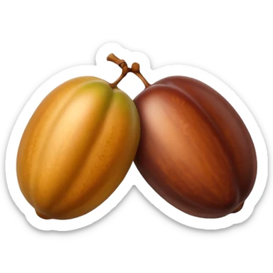 Date fruit sticker sticker