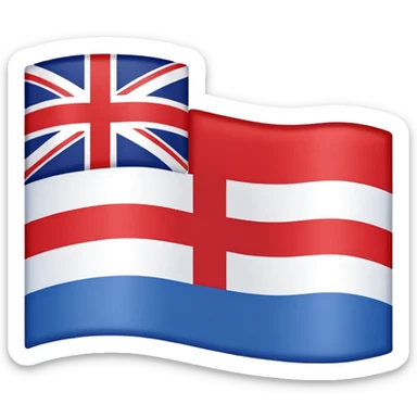 British 13 Colonies Flag sticker