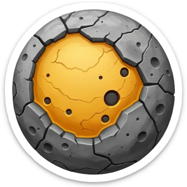 Mercury planet sticker