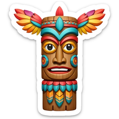 I want an Indian totem sticker