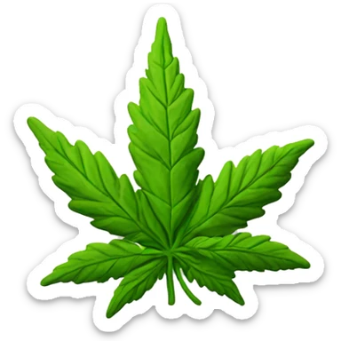 Weed nug  sticker