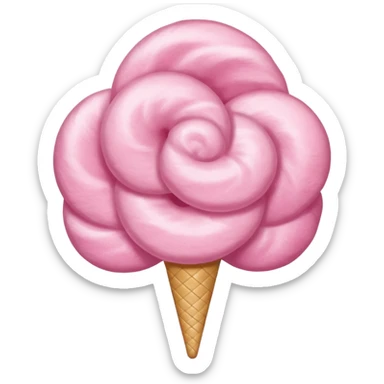 cotton candy sticker