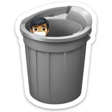Rishi Sunak in a bin sticker
