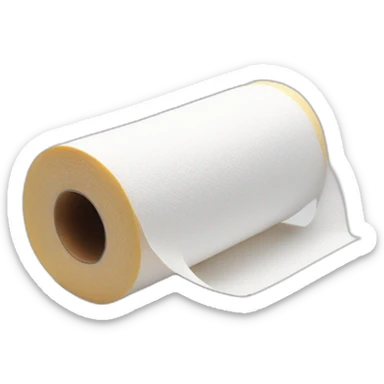 Premium Paper towel roll sticker