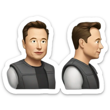 elon musk ruined sticker