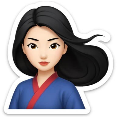 Mulan sticker