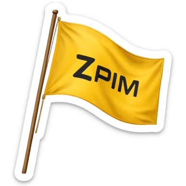 Put "ZPM" on a Yellow flag sticker
