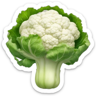 Cauliflower high detail sticker