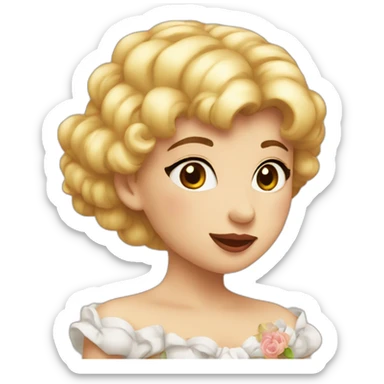 Bisou amoureux  sticker