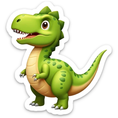 Souvlaki dinosaur sticker