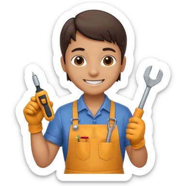 Toy Assembly Helper sticker