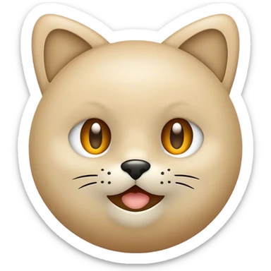 beige chatgpt icon sticker