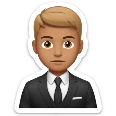 Sigma boy yapan adam sticker