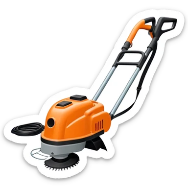 string trimmer harness sticker