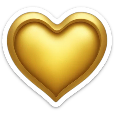 heart of gold sticker