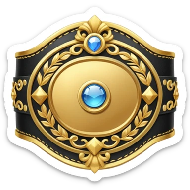 AChampion Belt sticker