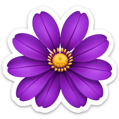 purple good morning sticker
