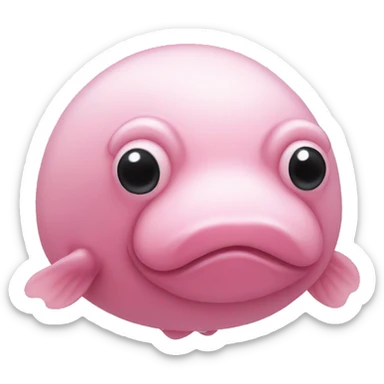 blobfish sticker