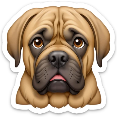english mastiff  sticker