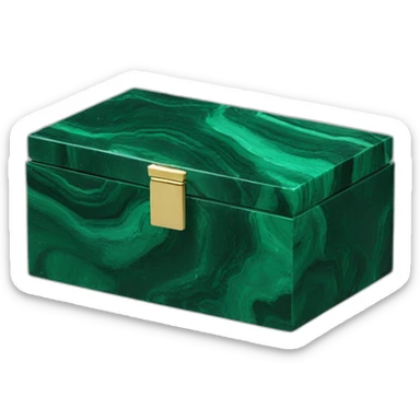 Malachite-Box sticker