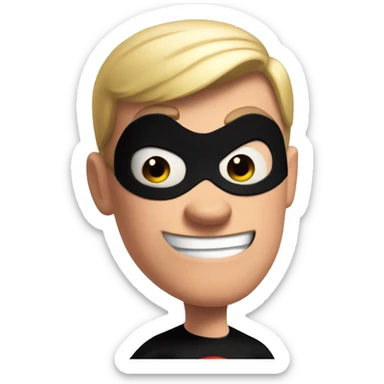 mr. incredible from the incredibles sticker