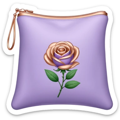 cosmetic in a lavender bag sticker